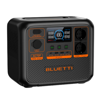 Bluetti AC70P Portable Power Station 1000W/ 864Wh
